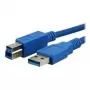 MediaRange – USB-kabel – USB Type-B (M) naar USB Type-A (M) – 3,0 m – blauw (MRCS149)