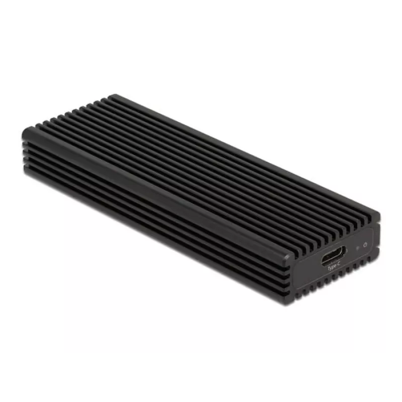 SSD-behuizing DeLOCK externe USB Type-C-combobehuizing voor M.2 NVMe PCIe of SATA SSD