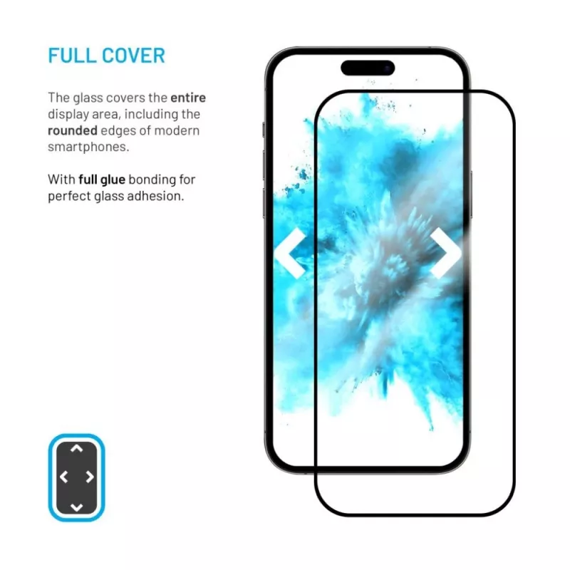 Gehard glas displayschermbescherming FIXED voor Xiaomi 15 Full Cover 2.5D – randloze displayafdekking
