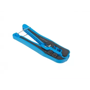 Lanberg NT-0202 Krimptang voor RJ45/RJ12/RJ11, zwart/blauw