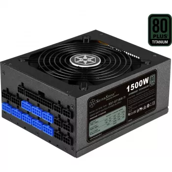 Silverstone SST-ST1500-TI v1.1 voeding 80 PLUS Titanium, modulair - 1500 Watt (SST-ST1500-TI v1.1)