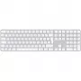 Apple MXK73DK/A Magic Keyboard met Touch ID en numeriek toetsenblok, draadloos, Deens, wit