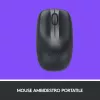 Logitech Wireless Combo MK220 - Toetsenbord-muisset - draadloos - 2,4 GHz - Italiaans - Donkergrijs (920-003721)