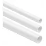 Stijve gladde elektrische installatiebuis STASIŃSKI RL-28, wit, 28 mm diameter, 2 m lengte (verpakking 25 stuks)