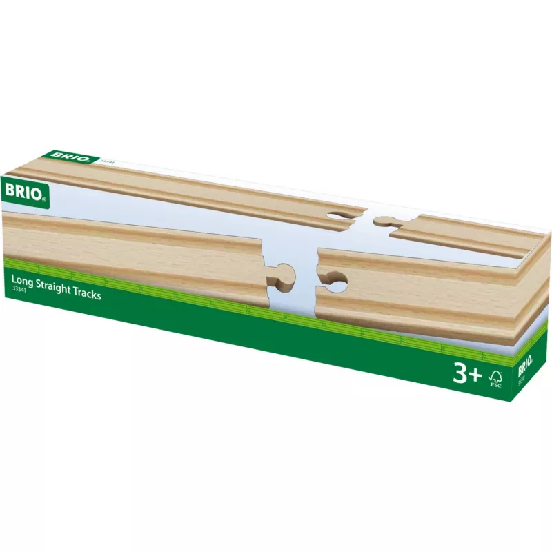 Brio World 1/1 rechte rails (D), spoorbaan
