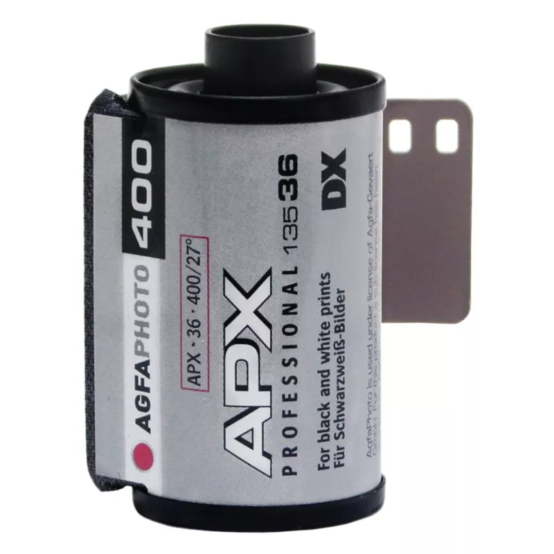 AgfaPhoto APX 400 Professional - zwart-witnegatiefilm - 135 (35 mm) - ISO 400 - 36 opnamen (6A4360)