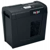 Rexel Secure X6 2020122EU papierversnipperaar met kruisversnippering, P-4, 4x40 mm, 6 vel, opvangbak 10 l, 70 dB, zwart