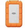 Externe SSD LaCie STND4000400 4 TB USB4 Gen 3x2 Thunderbolt USB Type-C, oranje/rvs