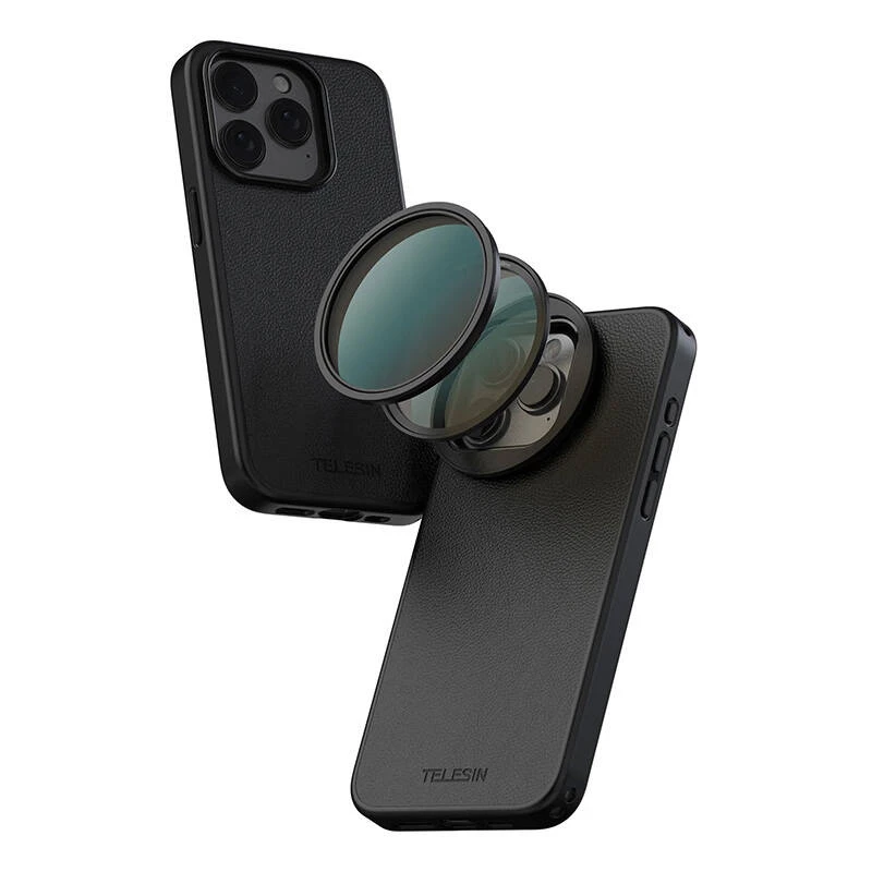 CPL-filter Telesin P10-FLT-02 58 mm voor iPhone 15 Pro/Pro Max