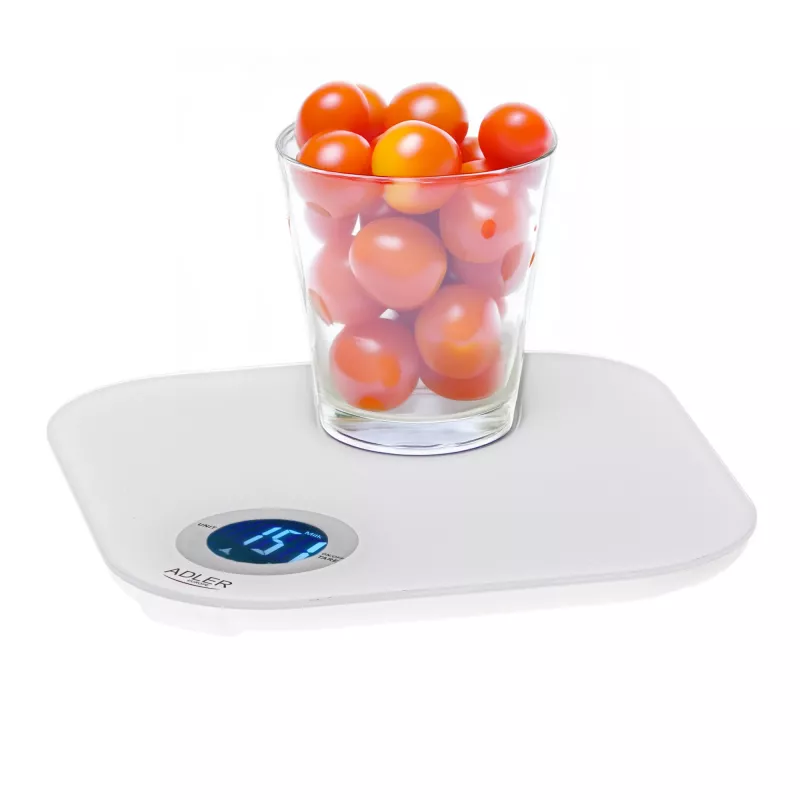 Keukenweegschaal Adler AD 3180 verdeling 1 g LCD wit