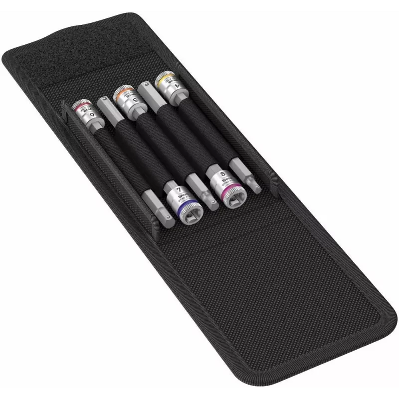 Dopsleutelinzet-set ZYLKOP 1/4'' 8740 A HF 1, 5 stuks