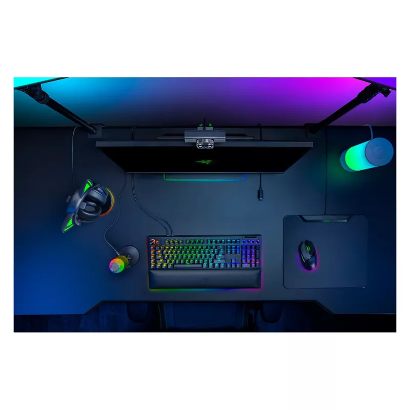 Razer Kiyo V2 X webcam, 1440p @ 60 FPS, autofocus, groothoek - zwart