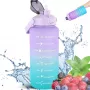 Extralink Motivational Bottle, waterfles, 2000 ml, paars-blauw, BUT-992