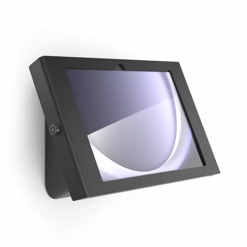 Compulocks 341B510APXB Surface Go 1–4e generatie Apex-behuizing AV-conferentiecapsule, montageset, afsluitbaar, wand-/tafelmontage, zwart