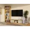 MALWA 120 tv-kast, artisan eiken/kasjmier