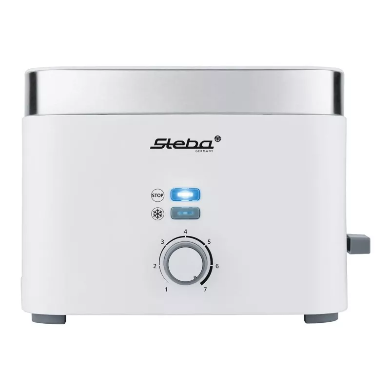 Toaster Steba TO 10 BIANCO 2 sneetjes 930 W zilver wit