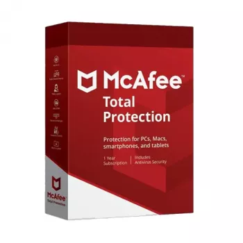 McAfee Total Protection 3 apparaten 1 jaar