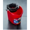Vileda SuperMocio Torsion Power dweilemmer met wringer, rood