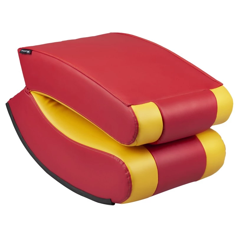 Consolegamingstoel Subsonic SA5610-H1 gevoerde zitting rood geel