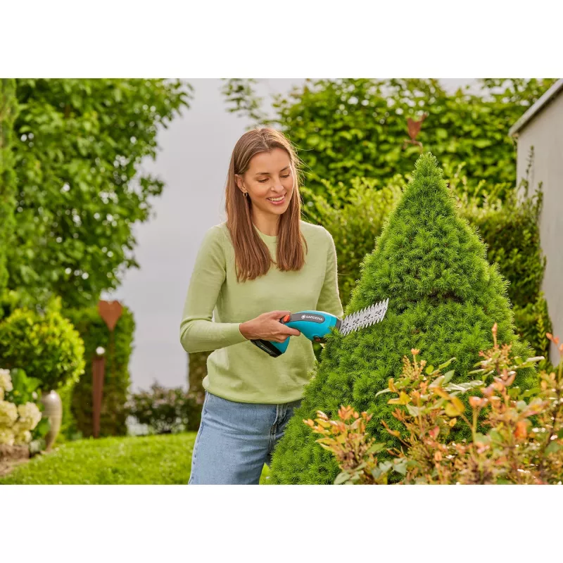 Accu-grasschaar GARDENA 14750-55 20 cm 18 V groen grijs