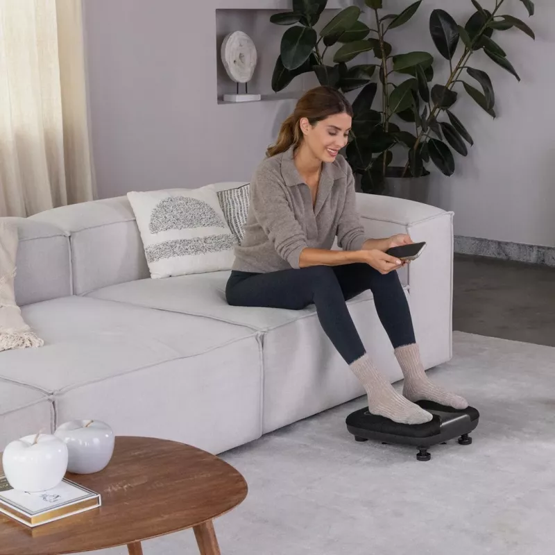Medisana LM 100 massageapparaat voor voeten, benen zwart