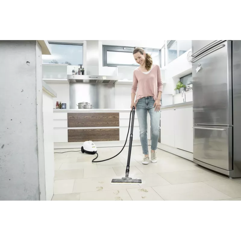 Kärcher SC 2 EasyFix cilinder-stoomreiniger 1 L 1500 W Zwart, Wit