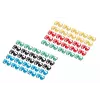 Kleurcoderingsclip Digitus A-CC-M diverse kleuren PVC 100 stuks