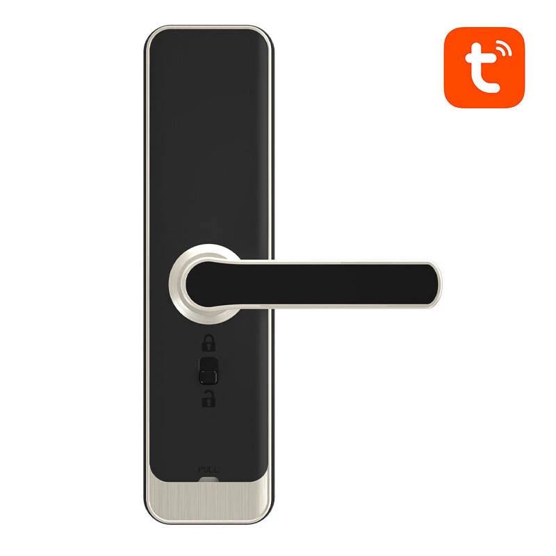 Digitaal slim slot Avatto SDL-A270-S WLAN, zilveren afwerking