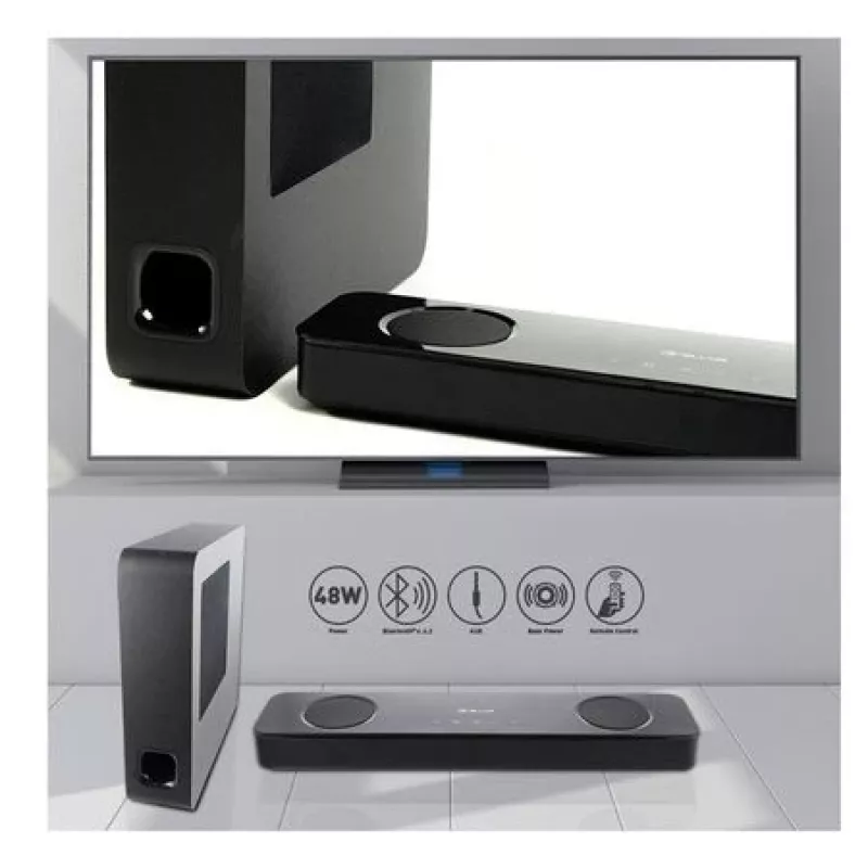 Soundbar, Tellur Bluetooth-soundbar 2.1, 60W