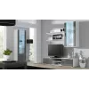 Cama tv-standaard SOHO 180 wit/grijs glanzend