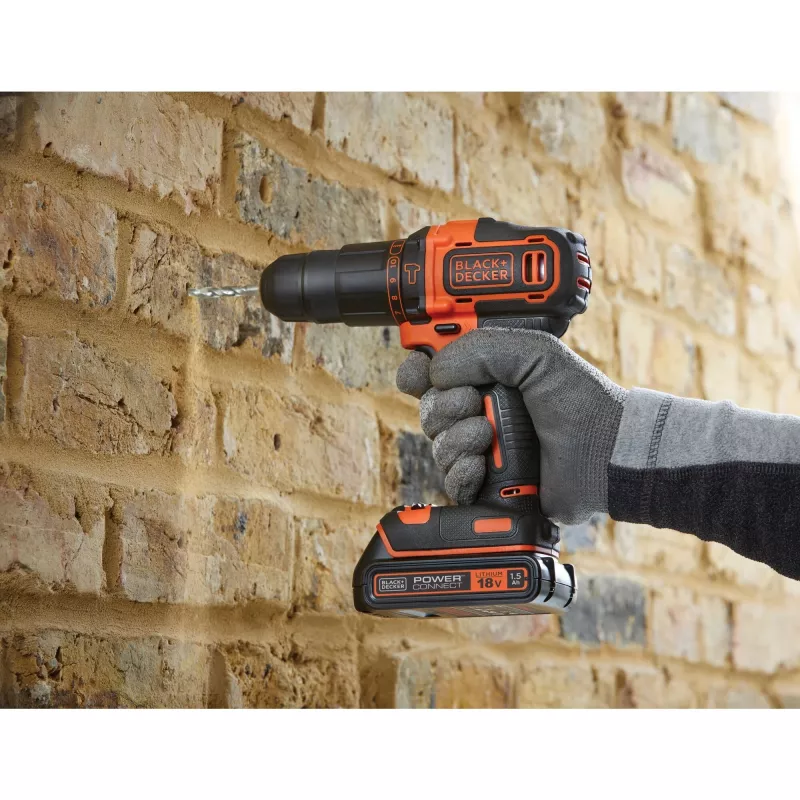 Accu-slagboormachine BLACK+DECKER BCKSB04
