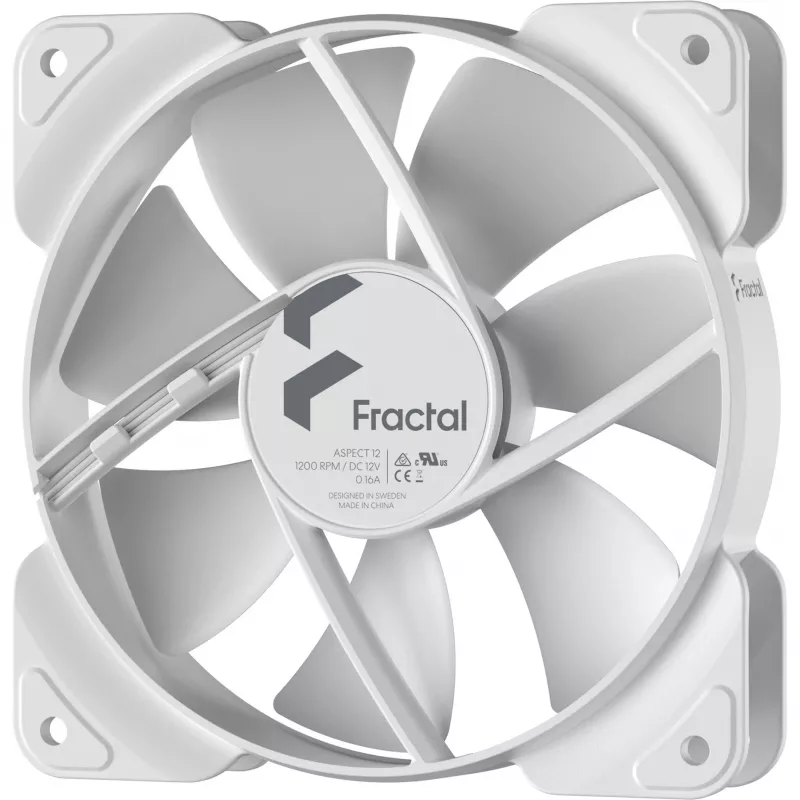 Fractal Design Aspect 12 120mm behuizingsventilator wit