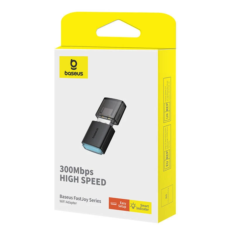 WiFi-adapter Baseus FastJoy 300Mbps (zwart)