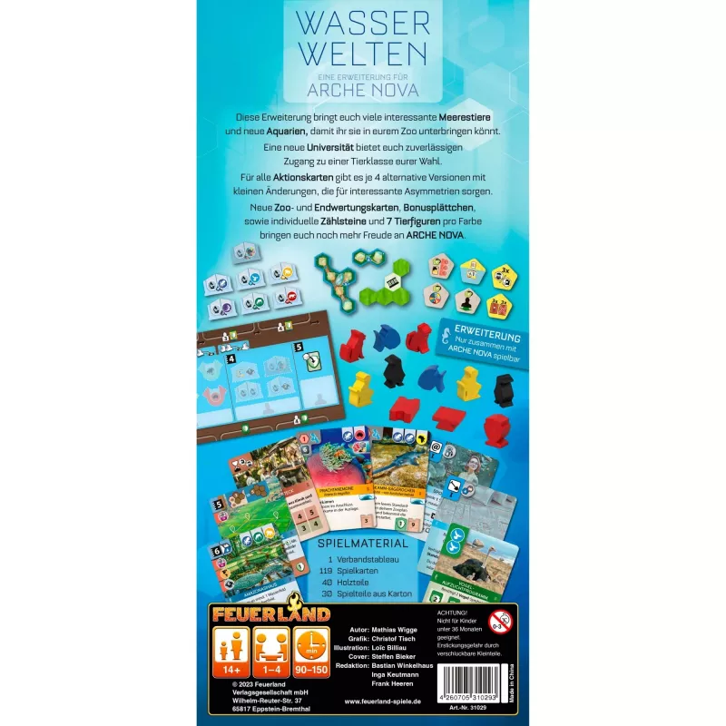 Arche Nova: Water Worlds, bordspel-uitbreiding