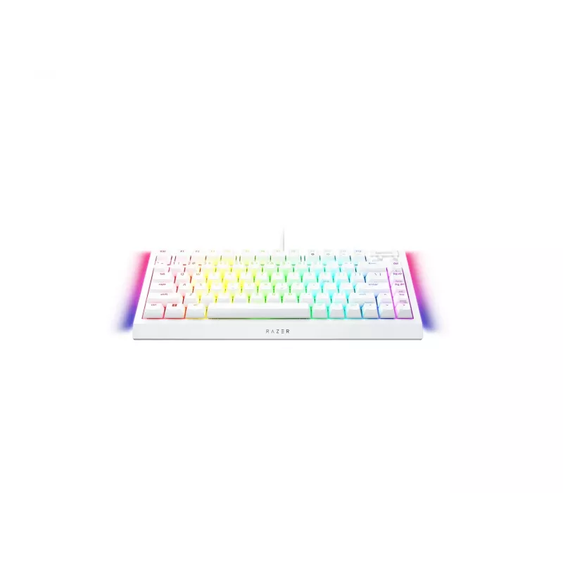 Mechanisch gamingtoetsenbord Razer BlackWidow V4 75% USB QWERTY US-Engels wit