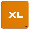 Gaming-muismat GLORIOUS Fnatic FOCUS3 MAX XL – uitgebreid XL-formaat, stofoppervlak, genaaide rand