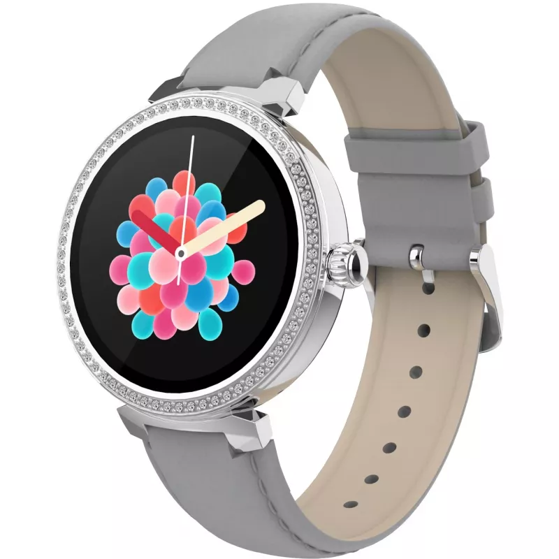 Denver SWC-342GR smartwatch, 1,2 inch IPS, grijs
