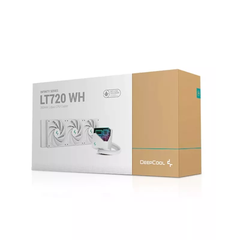 LT720 processor-vloeistofkoelsysteem 1-pack wit 120 mm