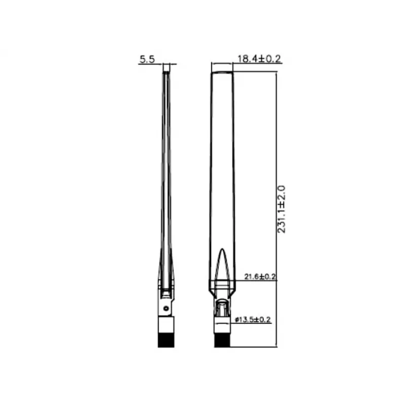 Rondstraalantenne DeLOCK 88899