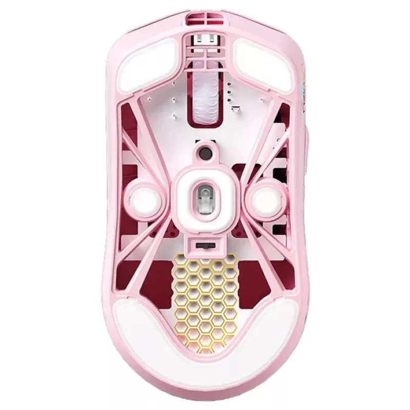 Muis Lamzu MAYA X 8K draadloze gaming-muis lichtroze USB