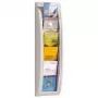Paperflow papierhouder QUICK BLICK 4062.02 — desktop-organizer met 5 vakken, grijs