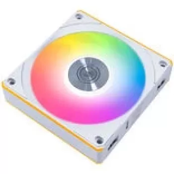 120mm behuizingsventilator Lian Li UNI FAN CL Wireless — wit, draadloze RGB-besturing, daisy-chain-compatibel