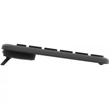 Logitech K950 Signature slank toetsenbord kantoor RF draadloos + Bluetooth QWERTZ Duits grafiet