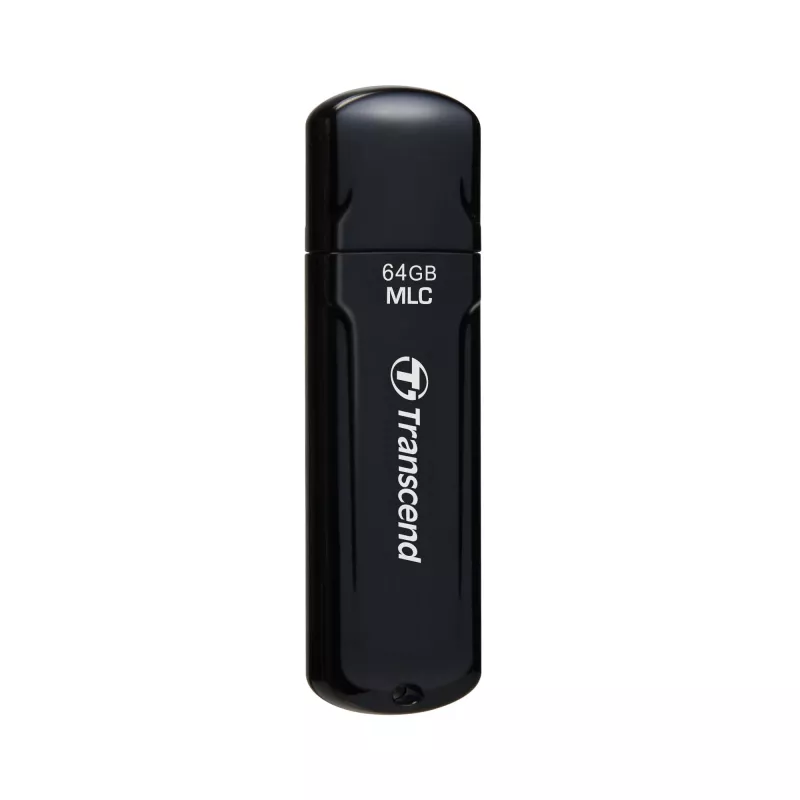 Transcend JetFlash 750 Endurance Series TS16GJF750K USB-stick 16 GB, USB 3.1 Gen 1, MLC, pianozwart