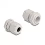 Kabelwartel M20 DELOCK, kunststof, grijs, 10-pack