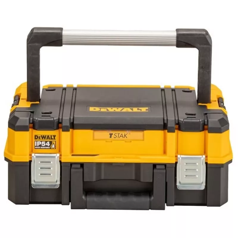 DeWalt DWST83344-1 TSTAK 2.0 gereedschapskoffer, lange handgreep, zwart/geel