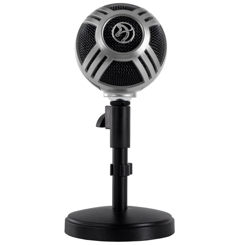 Arozzi Sfera desktopmicrofoon, USB - chroom