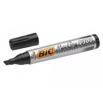 Permanentmarker BIC ECO 2300, zwart, 4-5 mm ronde punt