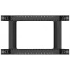 Lanberg Open Rack 22U zwart (22HE, 19-inch-rack), serverrack, zwart