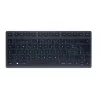 Bluetooth-toetsenbord CHERRY KW 7100 MINI BT QWERTZ Zwitsers blauw draadloos